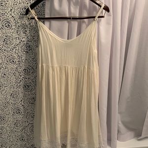 Cream lulus dress